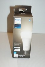 Philips Hue White 100W 1600 Lumens E26 Smart Bulb Bluetooth - New