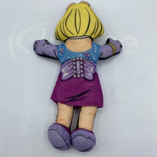 The Muppets MISS PIGGY Promo Plushie Blockbuster Video 1998 8” Stuffed Toy Doll - Picture 2 of 5