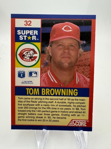 1991 Score 100 Superstars BB Card #s 1-100 -You Pick - Picture 88 of 224