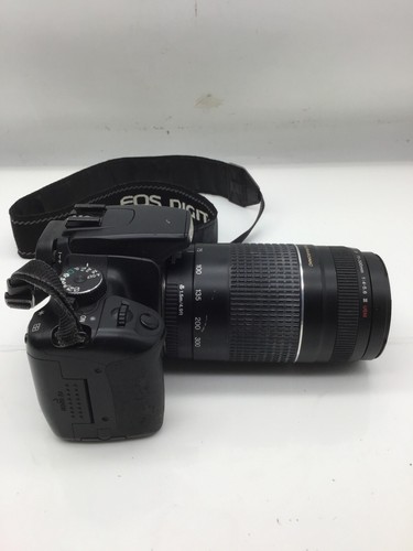 Canon EOS Rebel XTi Digital Camera with 2 lenses 18x55mm & 75x300mm (Untested) - Picture 10 of 16