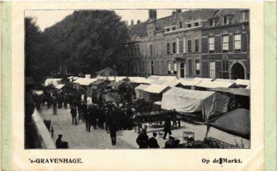 `s-GRAVENHAGE Auf dem Markt NIEDERLANDE (603427)