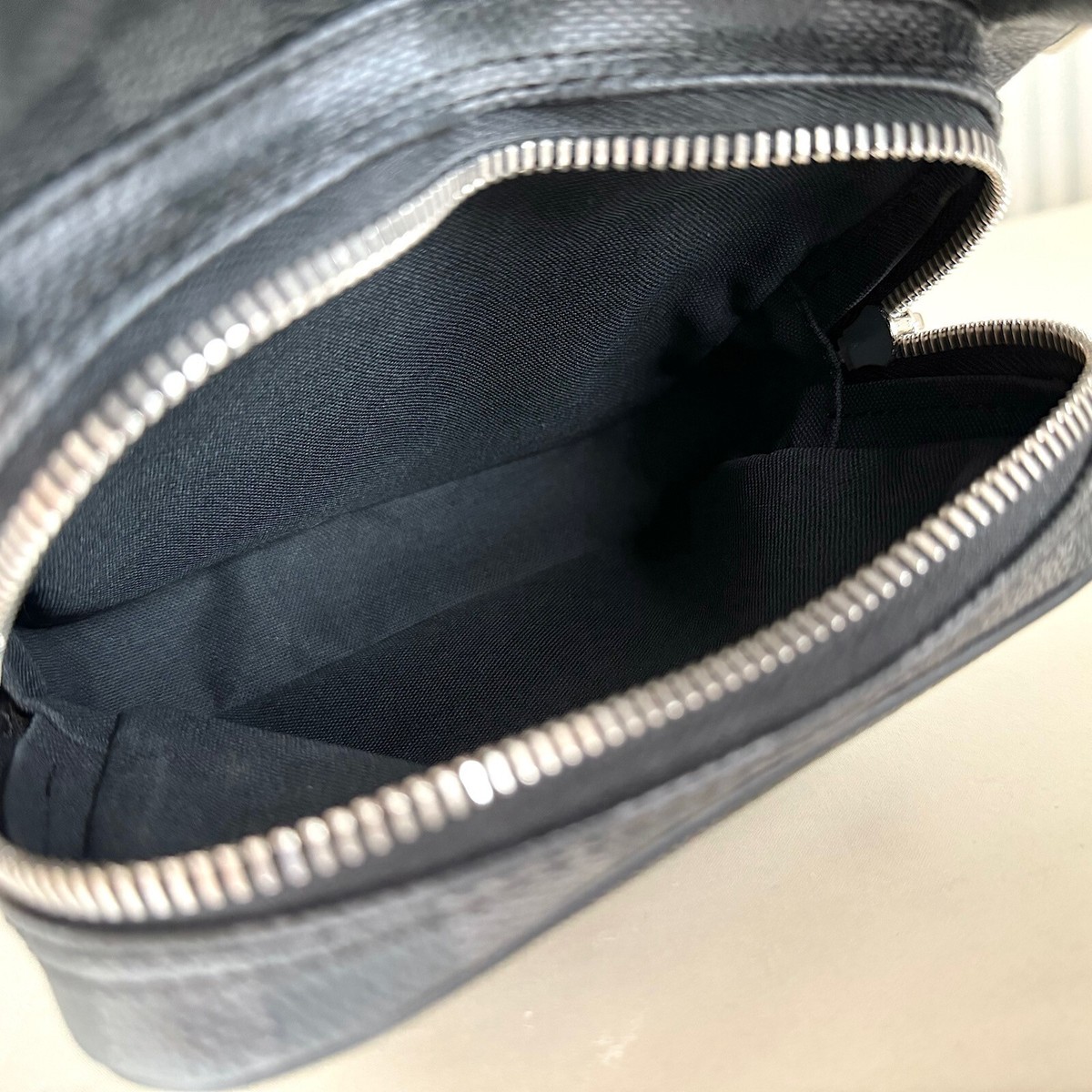 Louis Vuitton Damier Graphite Rem Shoulder Bag Cross Body