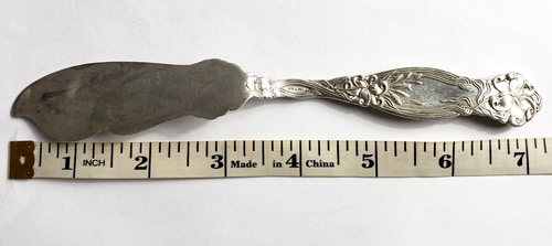 INTERNATIONAL SILVER FRONTENAC 1903 Sterling NO MONO 7.25" Master Butter Knife - Picture 5 of 6