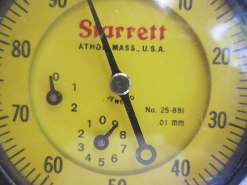Starrett Zifferblattanzeige 25-881,01 mm USA - Bild 3 von 4