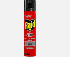 Raid Fly Wasp Ant Cockroach Mosquito Killer Rapid Action Spray & Powder