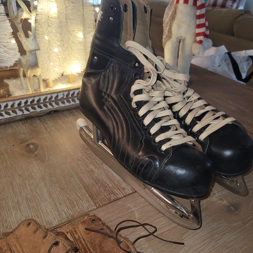 CCM Skates vintage size 9 Hockey Skates with Original Box 1100/ Ankle Brace Incl - Bild 6 von 19