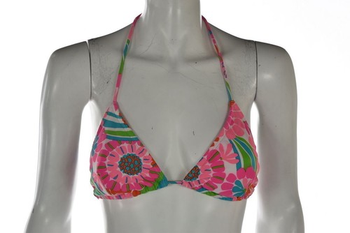 Shoshanna Womens Swimwear Size P Petite White Printed Bikini Bathing Suit - Bild 3 von 5
