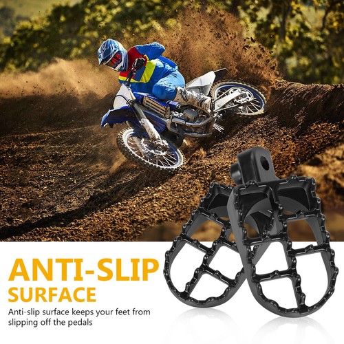 New Foot Pegs For Honda XR100R XR100 XR80R XR80 XR75R XR75 XR50R Dirt Bike 2PC - Picture 7 of 11