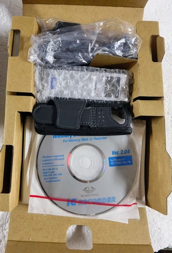 NEW Sony ICD-MS515 VTP Digital Handheld Voice Recorder Sony 16 MB Memory Stick  - Picture 3 of 3