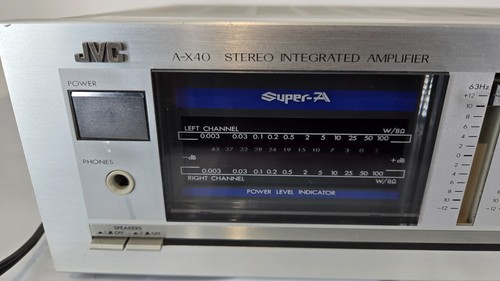 Vintage JVC A-X-40 Stereo Integrated Amplifier - Picture 2 of 15
