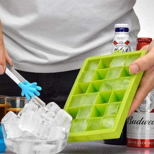 3 Pack Silicone Ice Cube Trays Food Grade Bpa Free Stackable Easy Release - Bild 8 von 8