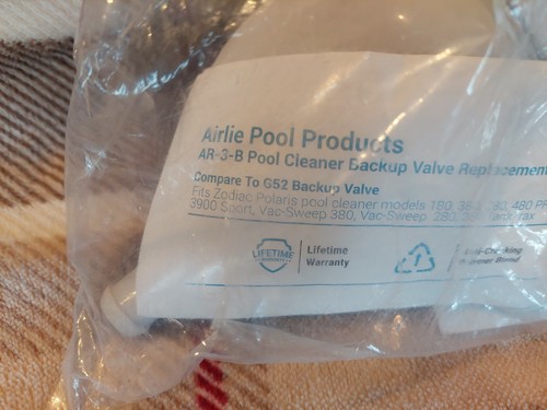 ¡NUEVO! - Kit de válvula de respaldo limpiador de piscina Airlie AR-3-B - válvula de respaldo G52 mejorada - Imagen 3 de 4
