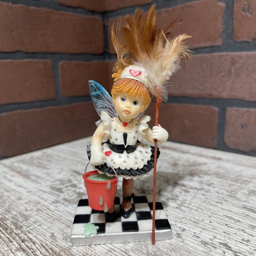 Little Kitchen Fairies My Little French Maid Fairie RARE Fairy Black White Red