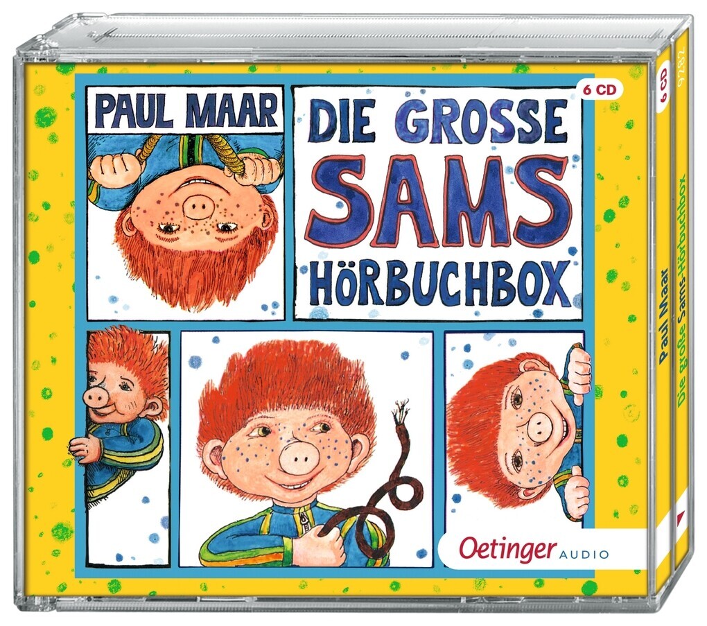 Thumbnail - Die Große Sams-hörbuchbox | Paul Maar | 2021 | Deutsch