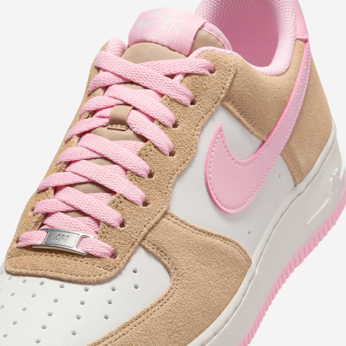 関税込★NIKE★AIR FORCE 1 '07 LV8 MEDIUM SOFT PINK★24-31cm Nike Air Force 1 '07 LV8 Hemp Phantom Midium Soft Pink