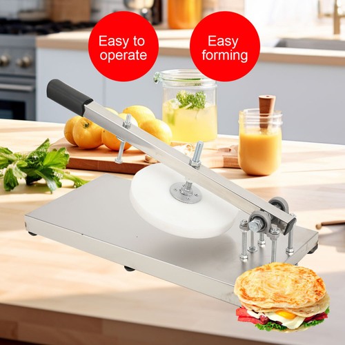 Manual Pizza Dough Press Machine Pastry Press Premade Pizza Dough Pizza Presser - Picture 7 of 12