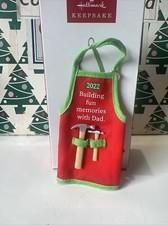 Memories With Dad 2022 Christmas Tree Hallmark Keepsake Ornament NIB;