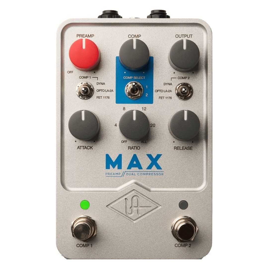 Предусилитель Universal Audio Max и двойной компрессор с эмуляцией классического тона