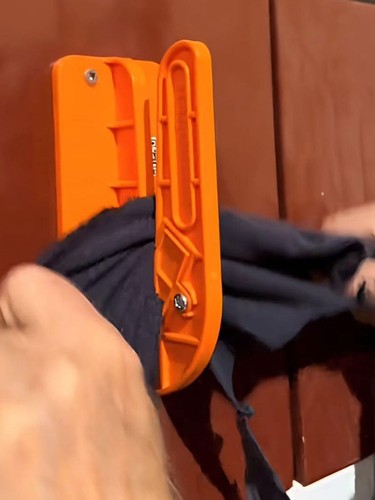 Wall-Mounted Rag Cutter, The Orange Rag Cutter, Plastic Rag Cutter Wall Mount IW - Picture 11 of 30