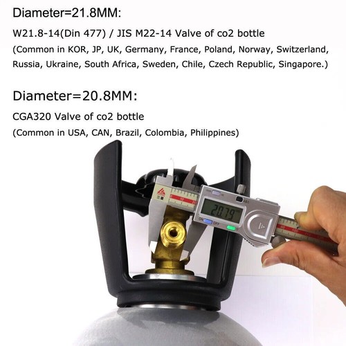 Quick Disconnect Soda Maker To External Co2 Tank Adapter+Hose Kit Fit Sodastream - Picture 14 of 28