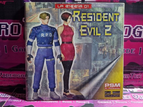 🇮🇹 LA BIBBIA DI RESIDENT EVIL 2 ITA🇮🇹 PSM SONY PlayStation PS1 PSX RARISSIMA - Picture 3 of 23