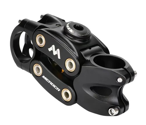Shock-Absorbing Bike Handlebar Stem Shock Stop Suspension Stem for Road Gravel - Picture 7 of 14