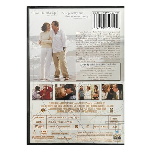 Something’s Gotta Give (DVD, 2003) Widescreen - NEW SEALED - Picture 2 of 3