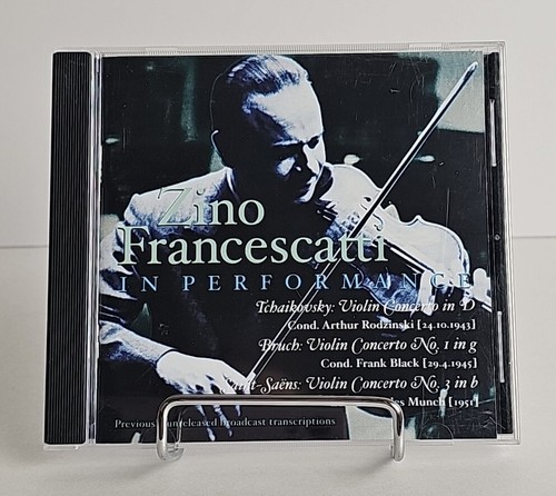 Zino Francescatti: In Performance (Tchaikovsky / Bruch / Saint-Saens) CD, 2003 - Picture 2 of 9