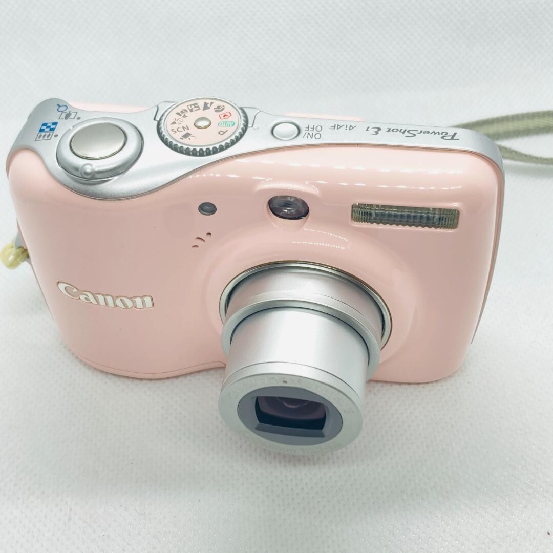 【希少】 Canon PowerShot E1 ピンク　オールドコンデジ　レトロ Canon PowerShot E1 Pink Digital Camera 10MP Retro Compact