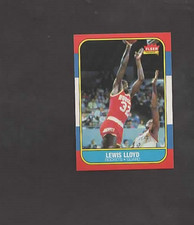1986 Fleer #65 LEWIS LLOYD ***Rookie Card***
