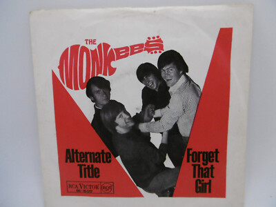 Monkees, Alternate Title, Forgot That Girl, German RCA 66-15017 Single, 7'' 1967