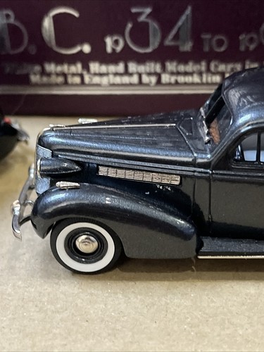 3 X 1930s BUICK 1/43 WHITE METAL CAR MODELS BY BROOKLIN - M-41 96-S M-44 - Picture 12 of 24