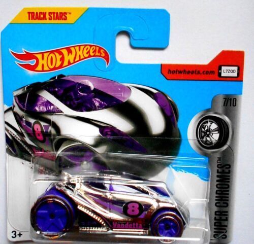 Mattel B2197 Hot Wheels Super Chromes Ferrari P4 #2 Of 4 NIB Mattel B2197 Hot Wheels Super Chromes Ferrari P4 #2 Of 4 NIB