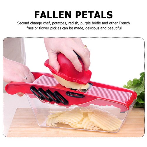 Vegetable Cutter Madoline Food Safety Holder Child Travel - Picture 8 of 12
