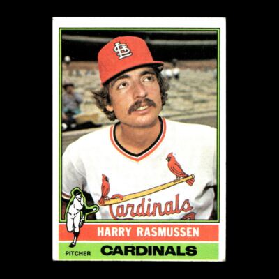Harry Rasmussen 1976 Topps Rookie St. Louis Cardinals #182 Set Filler ...