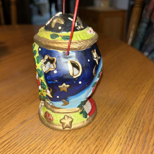 Regeat Products Porcelain Christmas Lamp Candle Holder - Picture 2 of 5