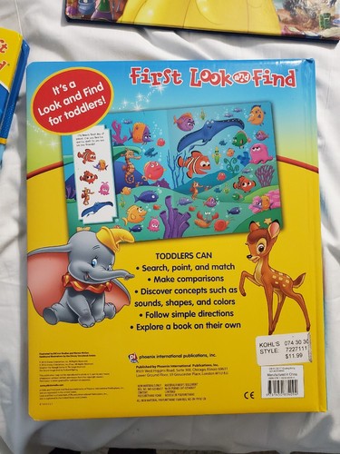 3 first look and find books disney best friends and Nickelodeon fun with friends - Picture 12 of 12