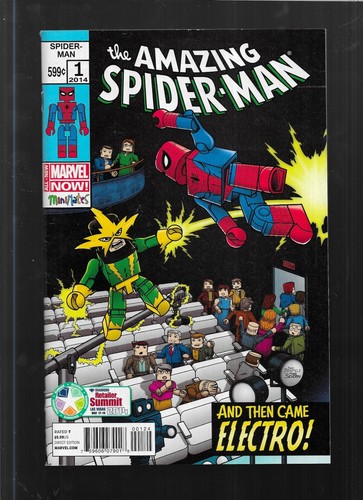 Amazing Spider-Man 1 2014 Diamond Retailer Summit Las Vegas MiniMates Variant