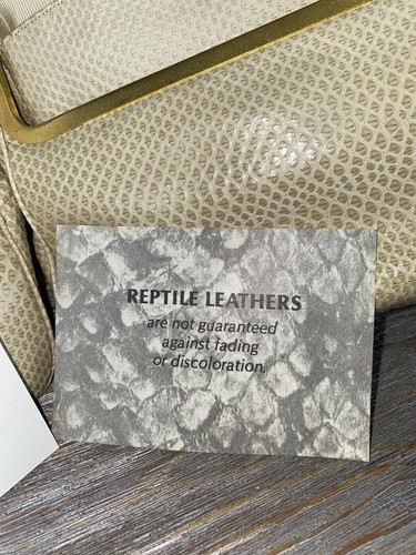 Judith Leiber Vintage Handtasche Bi-Fold Umhängetasche Sammler Schlangenleder - Bild 9 von 12