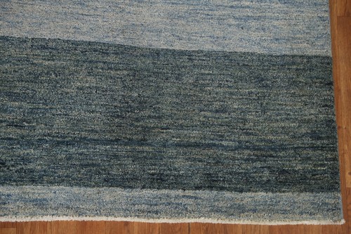 Abstract Modern Gabbeh Kashkoli Area Rug 8'x10' Wool Handmade Dining Room Carpet - Picture 6 of 12