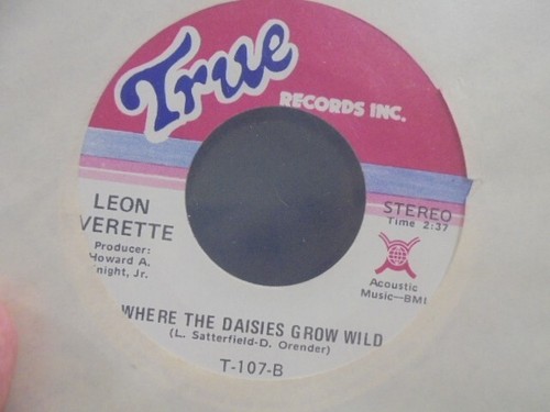 LEON EVERETTE " GOODBYE KING OF ROCK`N`ROLL " USA TRUE RECORDS INC. EX+ COND. - Picture 2 of 2