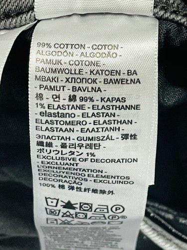 Levis Silvertab Black Faded High Rise Baggy Mom Jeans Sz 30x27 (Actual 29x25) - Picture 18 of 20