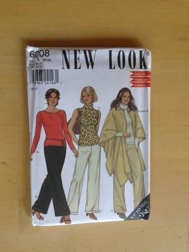 New Look Uncut Sewing Pattern, 6000-6400 Choose Your Style - Picture 4 of 31