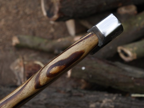 Hatchet Handmade Viking Axe with Ash Wood Handle With Leather Sheath -BL- 4485 - 第 11/23 張圖片
