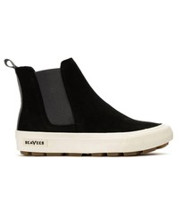 Seavees Women's Laguna Chelsea Boot In Black Corduroy