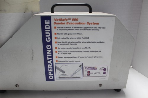 Cutting Edge Vetsafe 650 Smoke Evacuation System - Picture 7 of 13