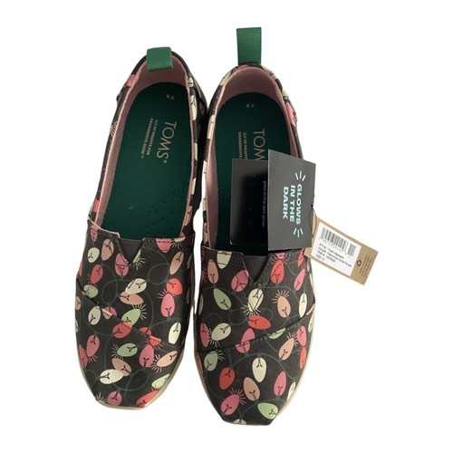 TOMS Youth Alpargata Shoes (Girls-Kids) - Picture 3 of 8