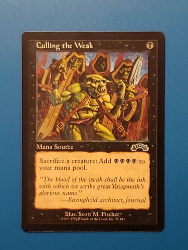 MTG Culling the Weak Exodus 55/143 Regular Common - Picture 1 of 3