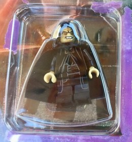 Lego Emperor Palpatine 75093 Death Star  Star Wars Minifigure 2 faces Tan head