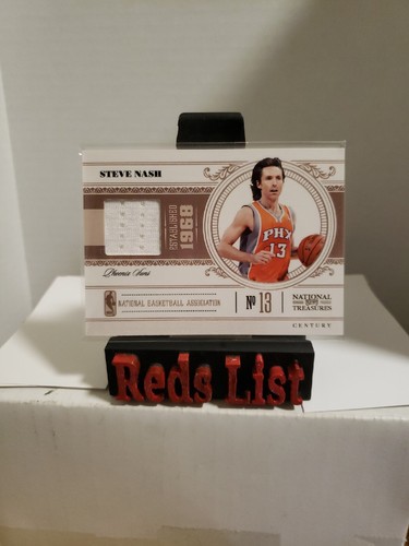 Steve Nash #80 2010 Panini National Treasures card